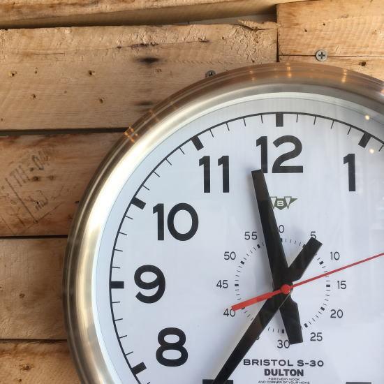 ブリストル　ウォールクロック　 S-30　ホワイト | DULTON | 03