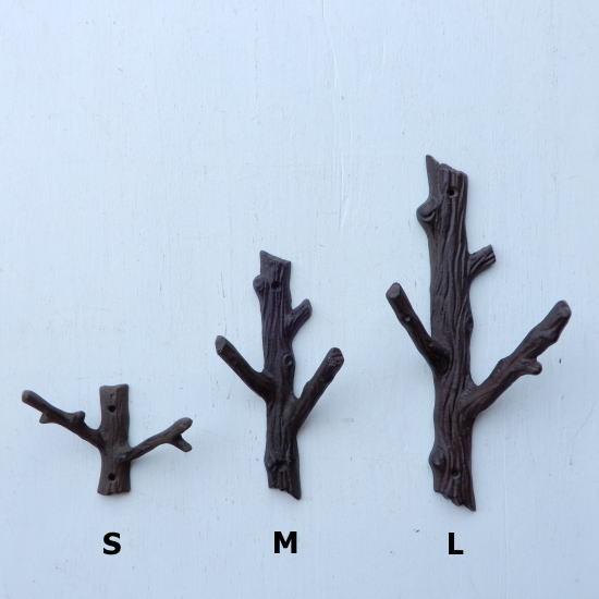 木の枝フック Mサイズ : 輸入雑貨屋 BON ETO Vikings - 通販 - Yahoo