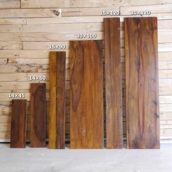 シーシャムウッド棚板 30×100×1.5cm : 輸入雑貨屋 BON ETO Vikings