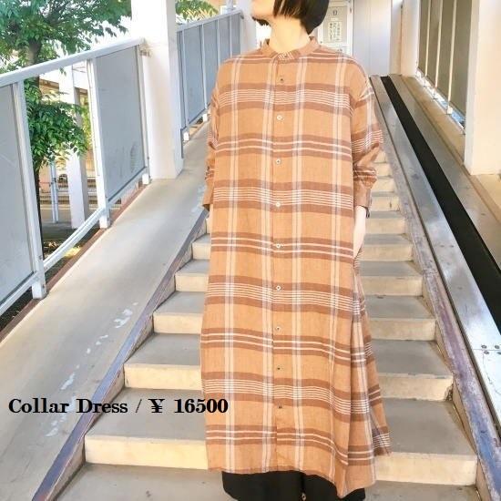 最新の激安 Ichi イチ スタンドカラーワンピース 新品未使用 ロングワンピース