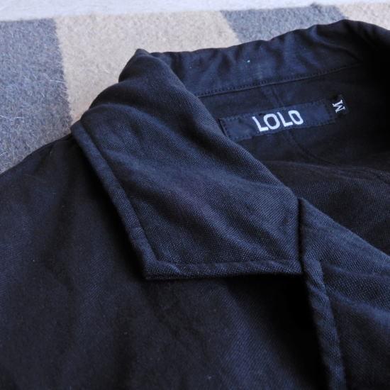 ジャケット・アウター LOLOvv LOLO LOLO LIKE _ 片面起毛オーバージャケット / Navy | R1