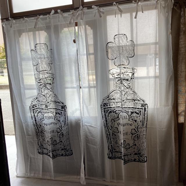 ヴィンテージスタイルカーテン 110x180cm パフューム I5 Lon 輸入雑貨屋 Bon Eto Vikings 通販 Yahoo ショッピング