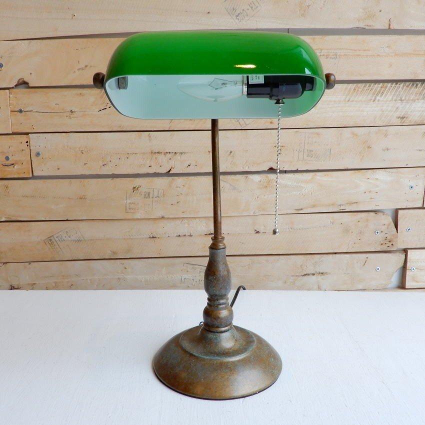 ラテスカービべ　 【美品】バンカーズ・ランプ　1個 Bankers lamp (S)｜ARTWORKSTUDIO公式