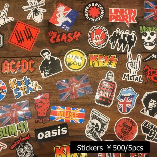 TOPANGA Zakka ロックステッカー 5枚セット : 輸入雑貨屋 BON ETO