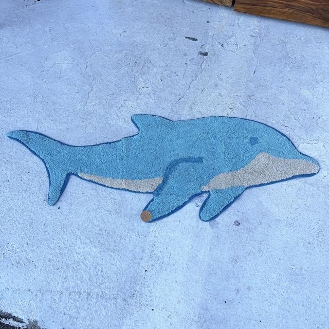 動物マット　イルカ/ロング |  | 01