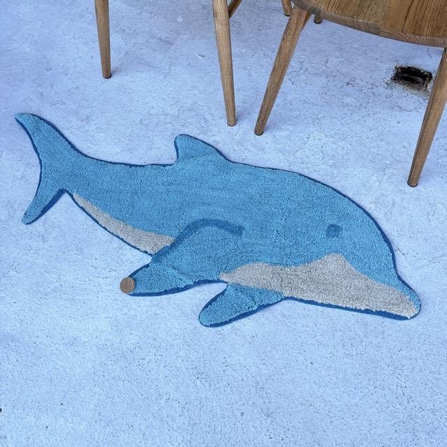 動物マット　イルカ/ロング |  | 05