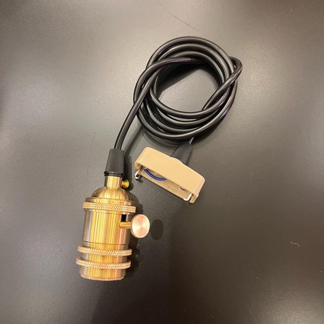 TOPANGA Lighting 真鍮ペンダントソケット ロータリースイッチ