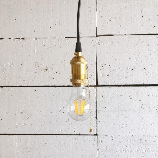 TOPANGA Lighting　真鍮ペンダントソケット　プルスイッチ　ペンダントランプ 　コード　長さ調整　ダクトレール　E26　シーリング　はだか電球　照明 |  | 02