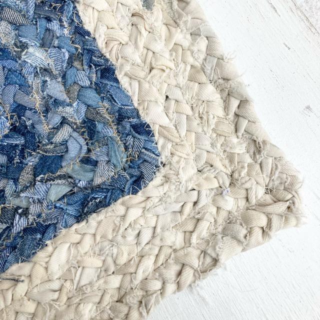 TOPANGA Homefurnishing　リサイクルデニムウィービングラグマット　50×80cm |  | 02