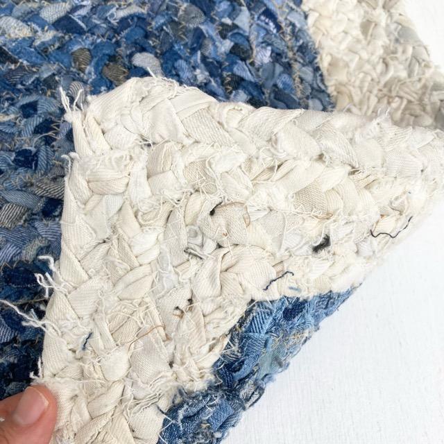 TOPANGA Homefurnishing　リサイクルデニムウィービングラグマット　50×80cm |  | 03