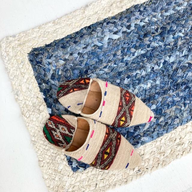 TOPANGA Homefurnishing　リサイクルデニムウィービングラグマット　50×80cm |  | 04