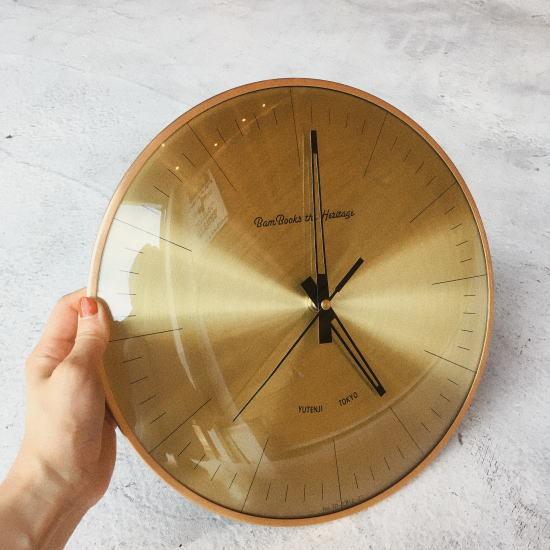 レトロフューチャーウォールクロック　ゴールド |  | 01