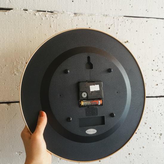 レトロフューチャーウォールクロック　ゴールド |  | 04