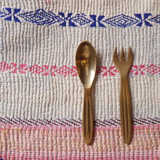 ブラス ラダックスプーン＆フォーク | 