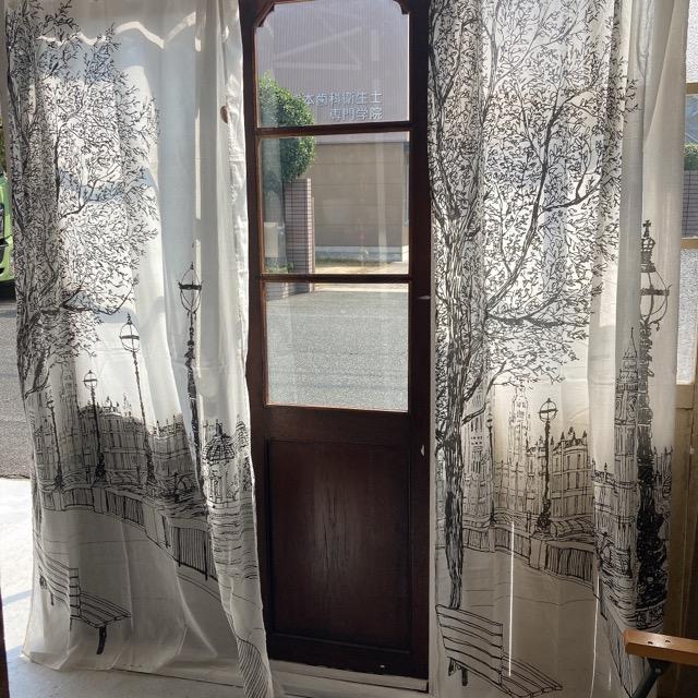 ランドスケープ カーテン 110×180cm ロンドン : 輸入雑貨屋 BON ETO