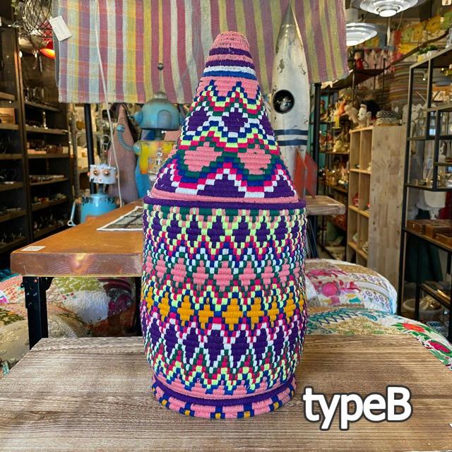 MALAIKA（マライカ） Berber basket L 2type / ベルベルバスケット 蓋
