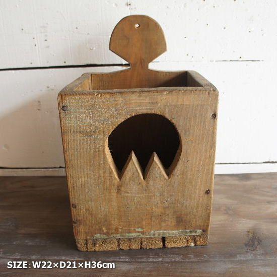 アンティークウッド収納ボックス : 輸入雑貨屋 BON ETO Vikings - 通販