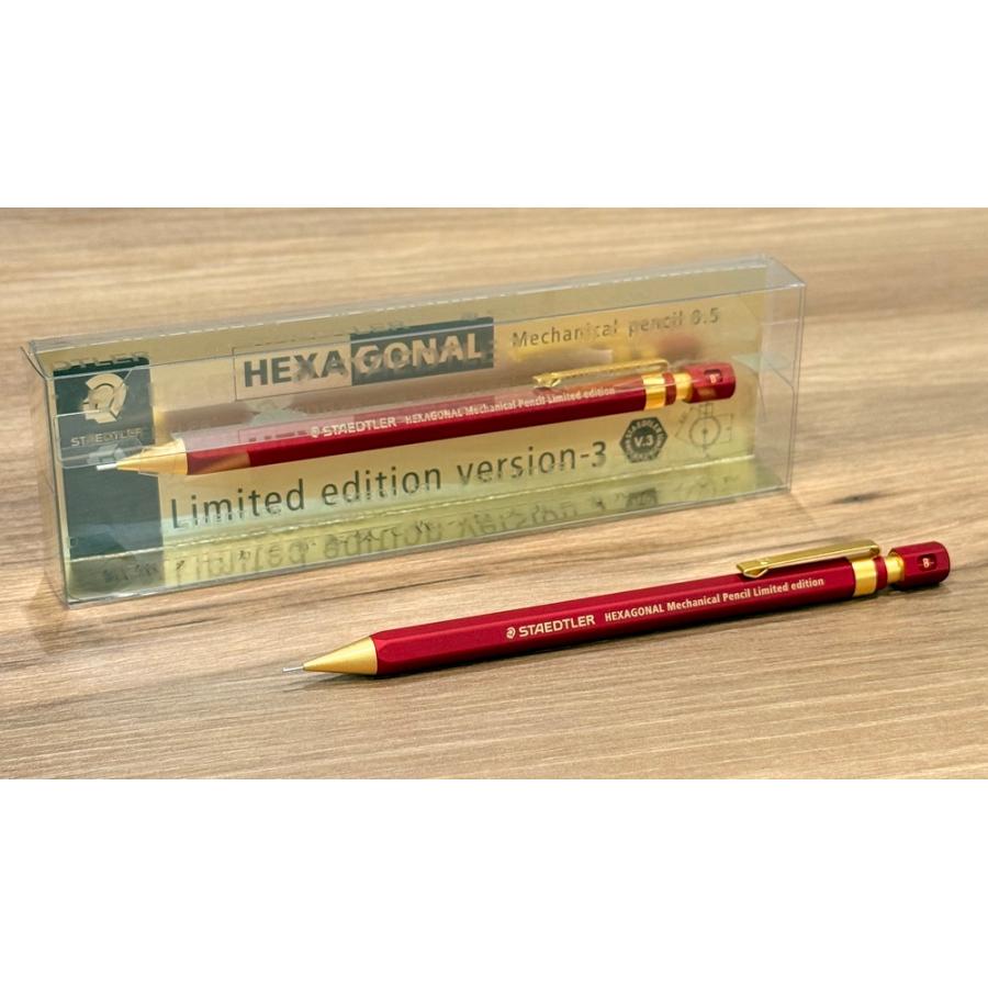 【3個セット】ステッドラー ヘキサゴナル シャープペンシル 限定 バージョン3 ヘキサゴナル シャープペンシル 限定 バージョン3発売