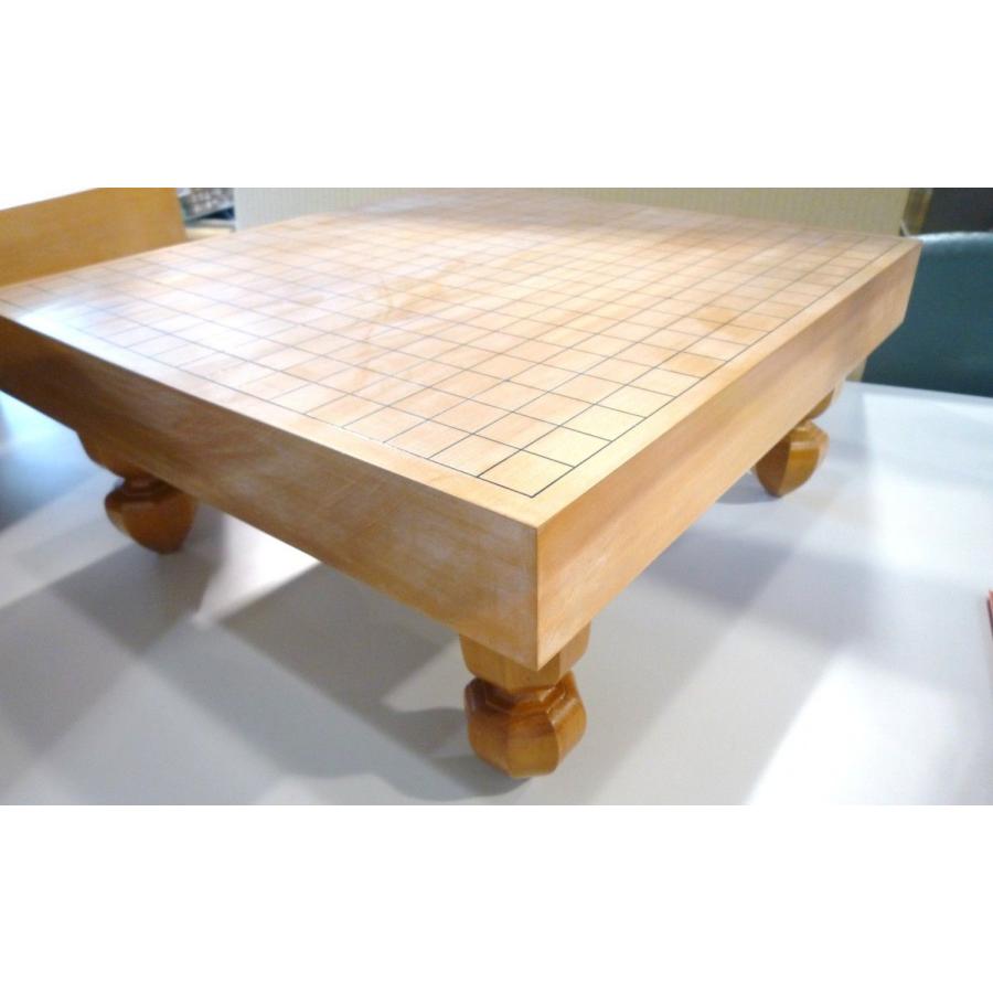 碁盤　脚付き盤　本桂 本桂碁盤30号板目 脚付