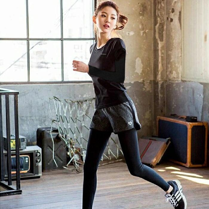 スポーツウェア レディース 長袖2枚セット 吸水速乾 超伸縮 サラサラ