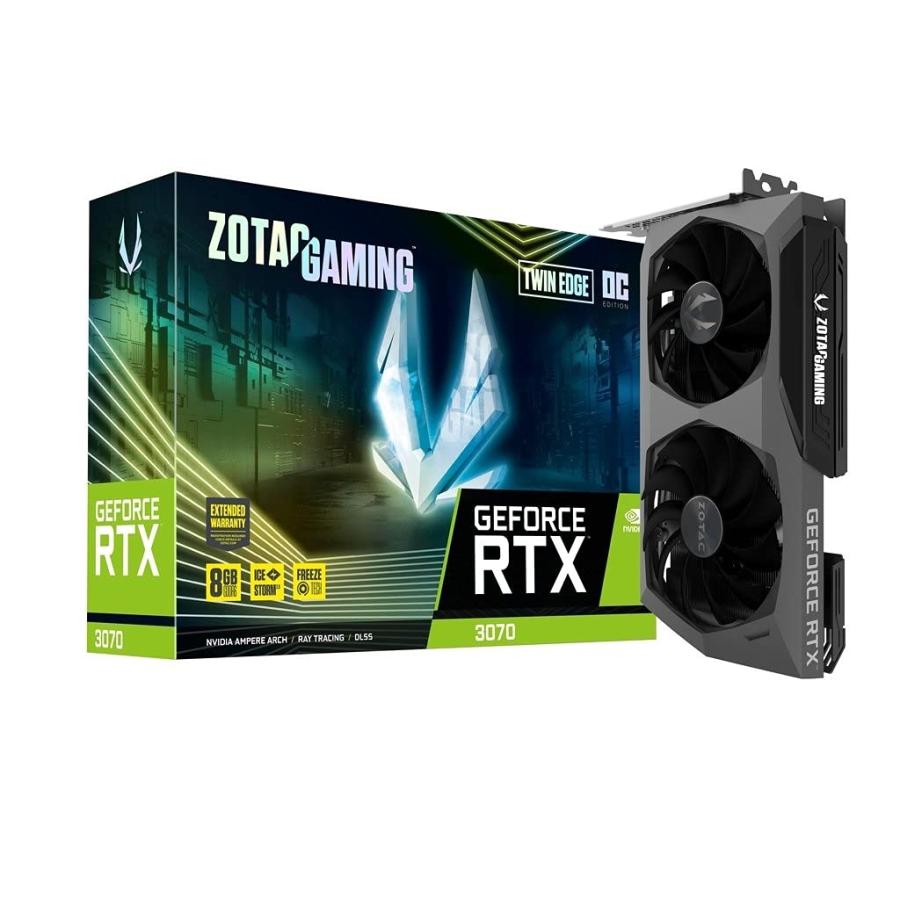 ZOTAC GAMING GeForce RTX 3070 Twin Edge OC LHR グラフィックスカード 8GB GDDR6