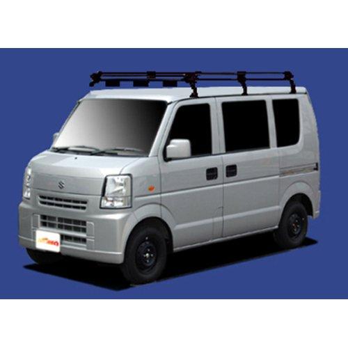 TUFREQ (タフレック) ルーフキャリア Pseries 6本脚 長さ2130×幅1150×全高244 (mm) エブリィ標準ルーフ PL236CSP
