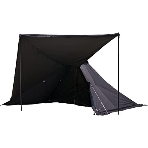 ソロテント WAQ Alpha T/C ソロ用ティピテント(ブラック)｜Yahoo