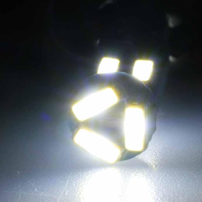 バイク用 LEDバルブ T5 7連SMDメーター球 ホワイト4個 明るい LED球 爆光T5 LED ウェッジ球 パネル球 スイッチ球 as176-4｜absolute｜07