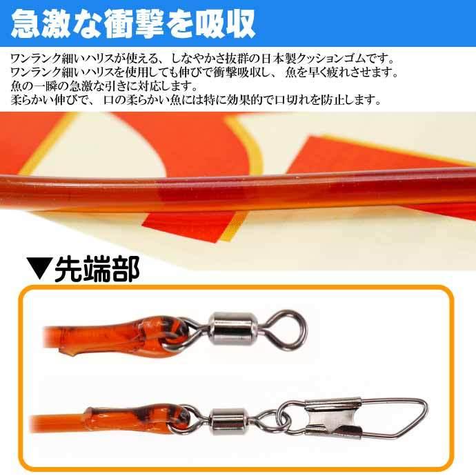 クッションゴム ゴムヨリトリSS 太さ2.5mm 長1m 1本入 YAMASHITA