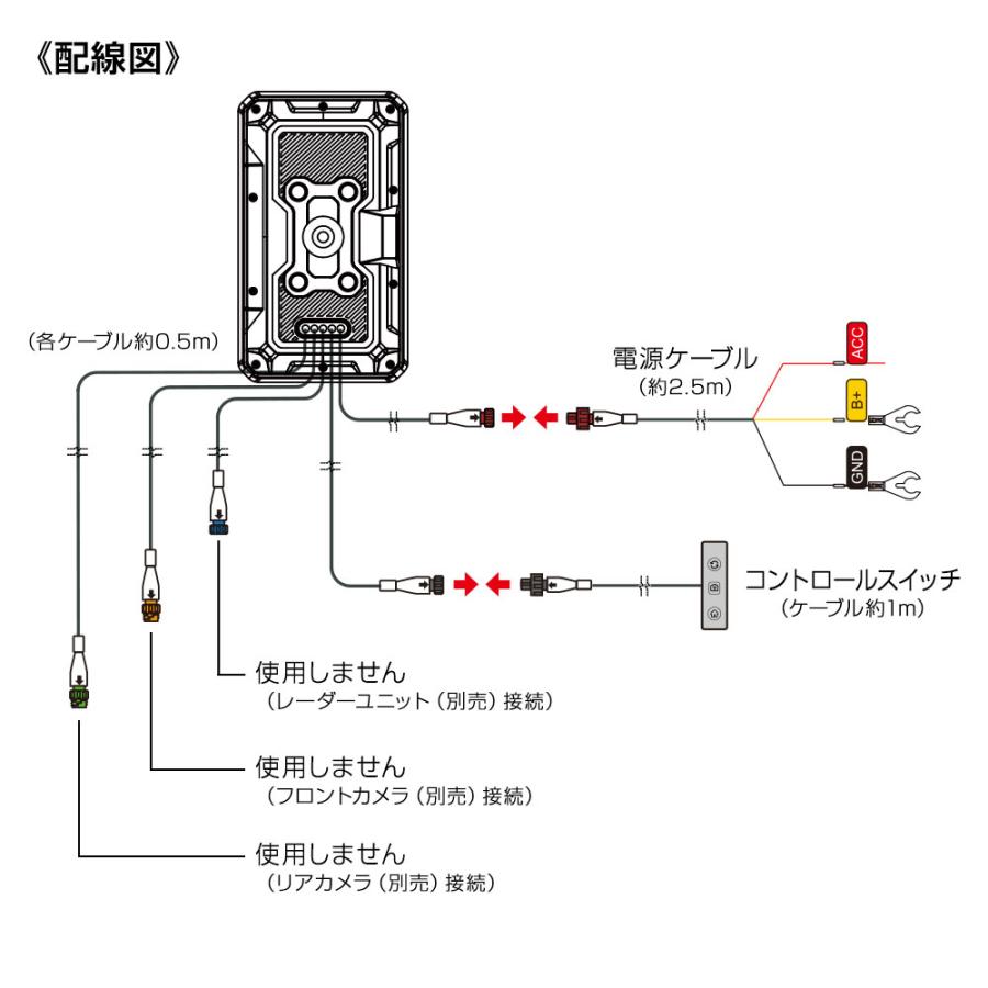5inch スマートモニター バイク用モニター スマホと接続 M2S-Lite スマホをかばんに入れたままでアプリなど使える max446 | ブランド登録なし | 10