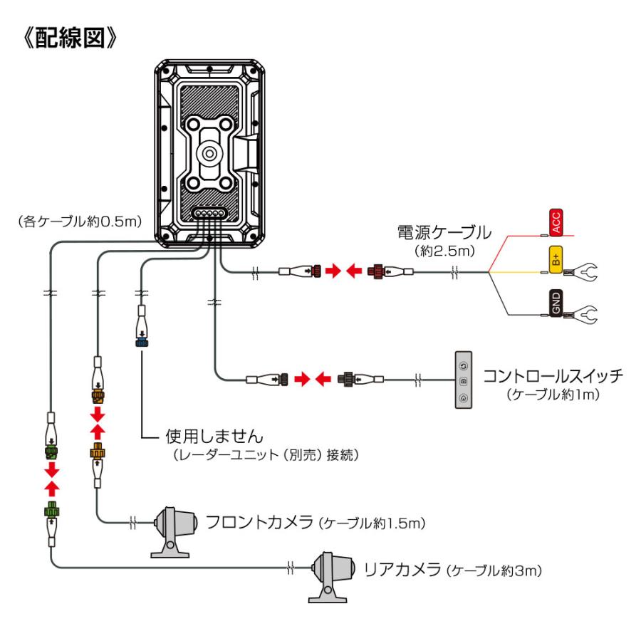 5inch スマートモニター バイク用モニター スマホと接続 M2S-MAX スマホをかばんに入れたままでアプリなど使える max447 | ブランド登録なし | 14