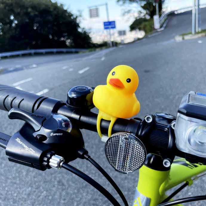 光るアヒル LED自転車ライト アヒル 鳴く 音が出る 夜道の事故 光るアヒル LED自転車ライト アヒル 鳴く 音が出る 夜道の事故
