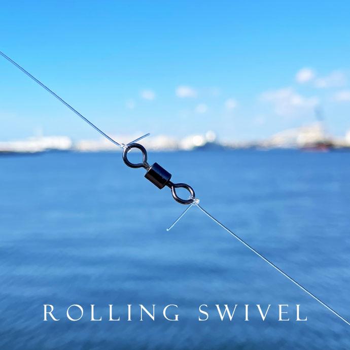 KISSRITSU スイベル サルカン 4/0号 30mm 耐100kg 13個入 キスリツ