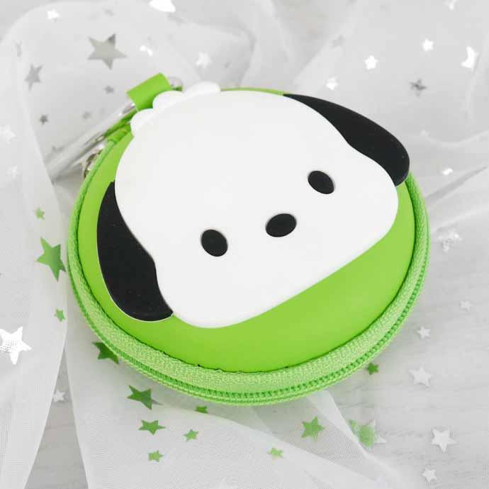 sanrio（サンリオ） ポチャッコ ラウンド小物ケース 硬めのハード