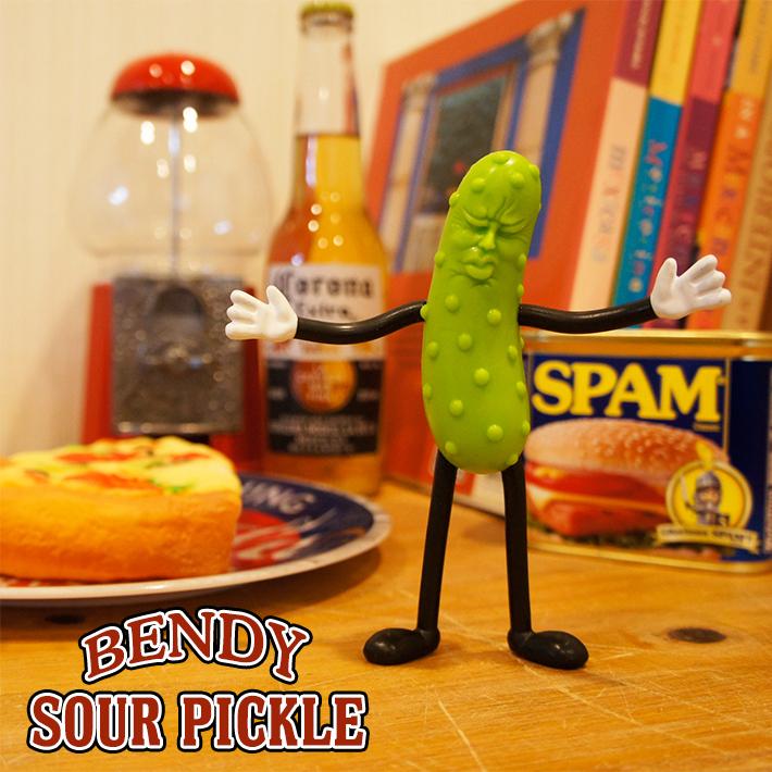 ベンディ サワー ピックル Bendy Sour Pickle 曲がる くねくね ピクルス おもちゃ 面白 グッズ 雑貨 ユニーク メール便ok Acco Foothill Gardens 通販 Yahoo ショッピング