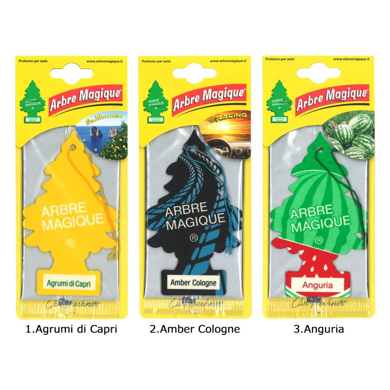 アルブレ マギーク エアフレッシュナー 芳香剤 ARBRE MAGIQUE AirFreshener 吊り下げ 車 部屋 イタリア 限定 ヨーロッパ 欧州 全25種 |  | 01