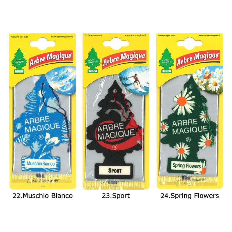 アルブレ マギーク エアフレッシュナー 芳香剤 ARBRE MAGIQUE AirFreshener 吊り下げ 車 部屋 イタリア 限定 ヨーロッパ 欧州 全25種 |  | 08