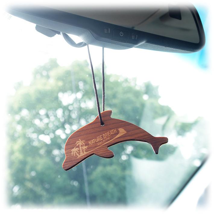 ココ エアフレッシュナー Air Fresheners 芳香剤 車 部屋 吊り下げ サーフ ボード イルカ ナチュラル 木 【メール便OK】【全3種】｜abspec｜07