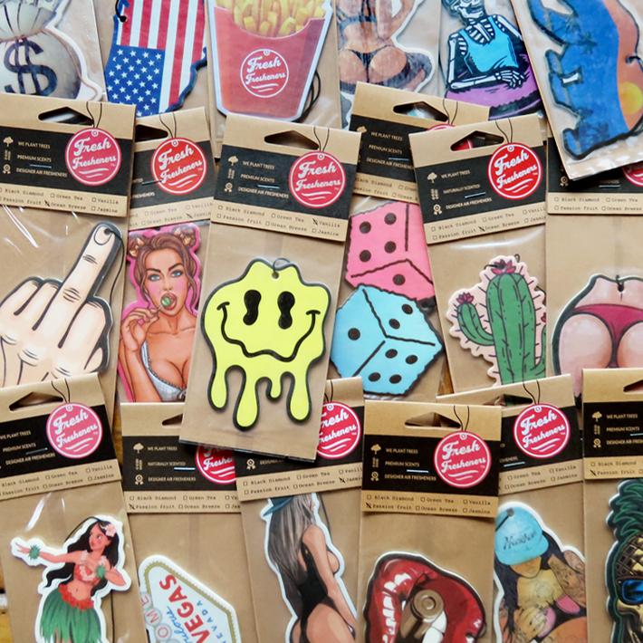 フレッシュフレッシュナー アウトドアベア (全4種) 車用 芳香剤 エアフレッシュナー 吊り下げ アメリカ カーアクセサリー Fresh Fresheners【メール便OK】 |  | 08