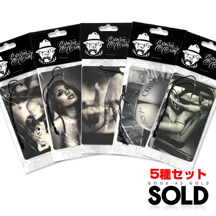 ソールド エステヴァン オリオール エアフレッシュナー 5種セット SOLD Estevan Oriol 芳香剤 車 部屋 吊り下げ ※メール便OK | 