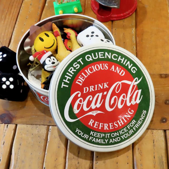 Coca Cola（コカコーラ） クラシック ラウンドカン Coca-Cola グッズ