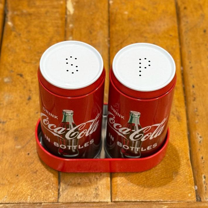 Coca Cola（コカコーラ） ソルト＆ペッパーシェーカー ビンデザイン 