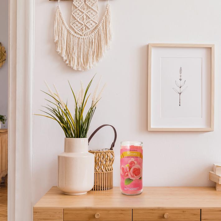 メキシカン センツ キャンドル (ローズ) Mexican Candle 67oz ろうそく