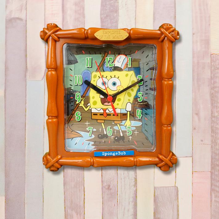 スポンジボブ ウォール クロック Spongebob Wall Clock 時計 掛け時計 子ども アニメ キャラクター キッズルーム アメ雑 アメリカン Fl Sbc210 Foothill Gardens 通販 Yahoo ショッピング