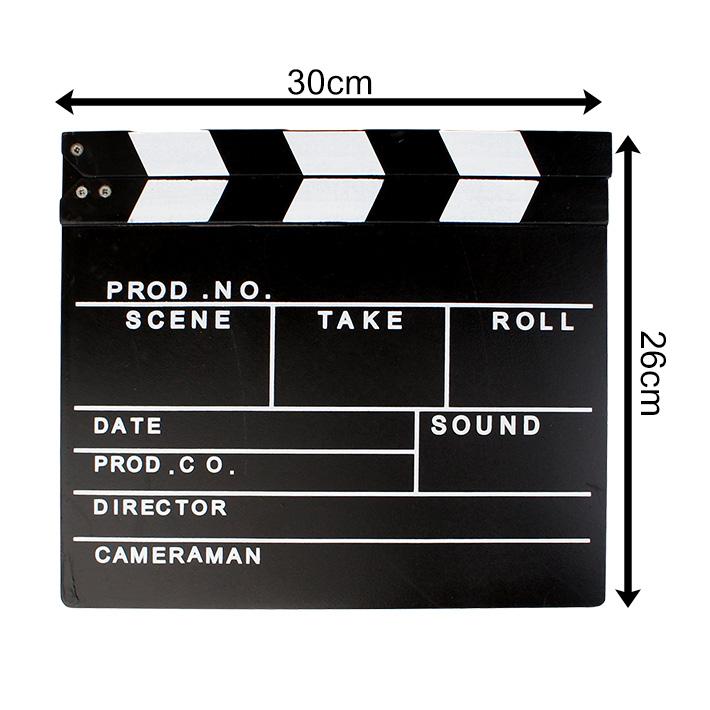 木製 カチンコ Lサイズ MOVIE CLIPPER BOARD 映画 ハリウッド