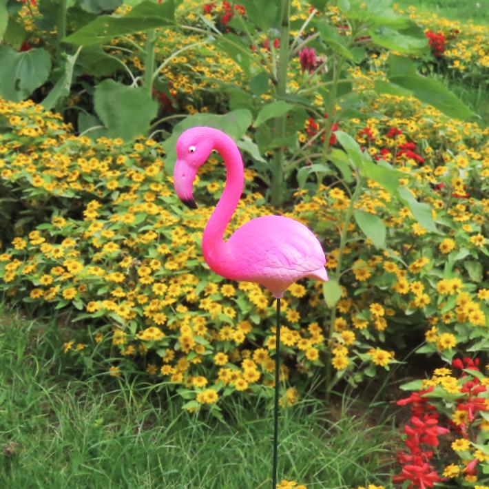 フラミンゴ ガーデン ステイク Flamingo Garden Stake 鳥 プランター 観葉植物 風車 庭 ガーデニング ピック アクセサリー 飾り 雑貨｜abspec｜03