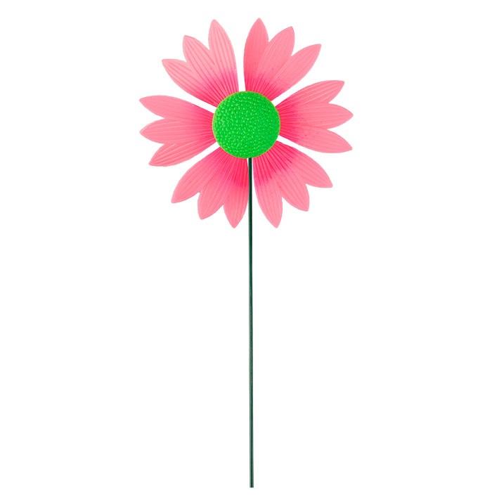 カラフル デイジー ガーデン ステイク (ピンク) 花 お花 プランター 観葉植物 風車 庭 ガーデニング ピック 飾り 杭（Yahoo!・Foothill Gardens）