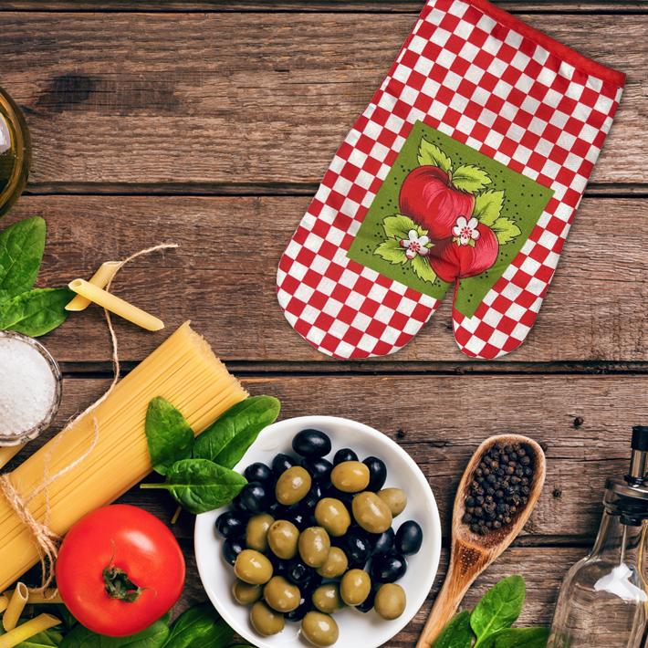 オーブングローブ ＆ ポットパッド 3点セット　全4種【シェフ】鍋つかみ ミトン 鍋敷き ※1点までメール便OK |  | 06