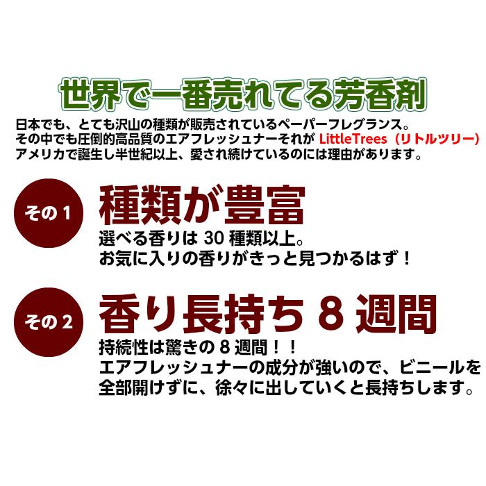 リトルツリー エアフレッシュナー ５枚セット Little Trees AirFreshener 芳香剤 車 部屋 吊り下げ エアーフレッシュナー 定番 新柄 アメリカ | Little Trees | 41