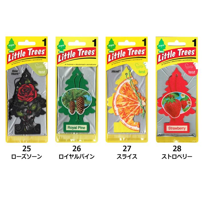 リトルツリー エアフレッシュナー ５枚セット Little Trees AirFreshener 芳香剤 車 部屋 吊り下げ エアーフレッシュナー 定番 新柄 アメリカ | Little Trees | 48